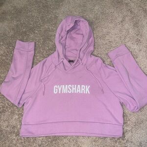 Like new Gymshark Cropped Hoodie